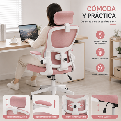 ErgoFlex Pro™ – Silla Ergonómica Multifuncional